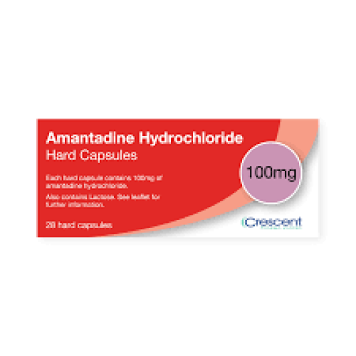 Amantadine Hydrochloride 100mg Capsules
